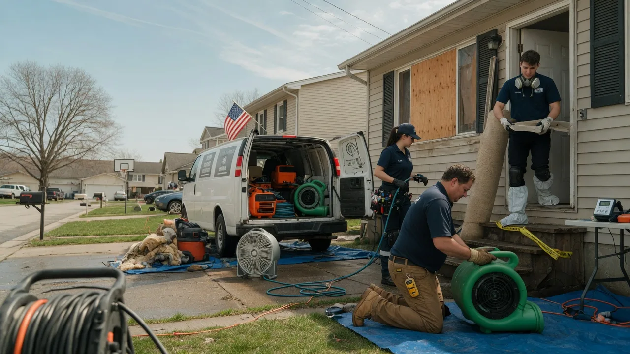 Water Damage Restoration in Lucas, OH near me